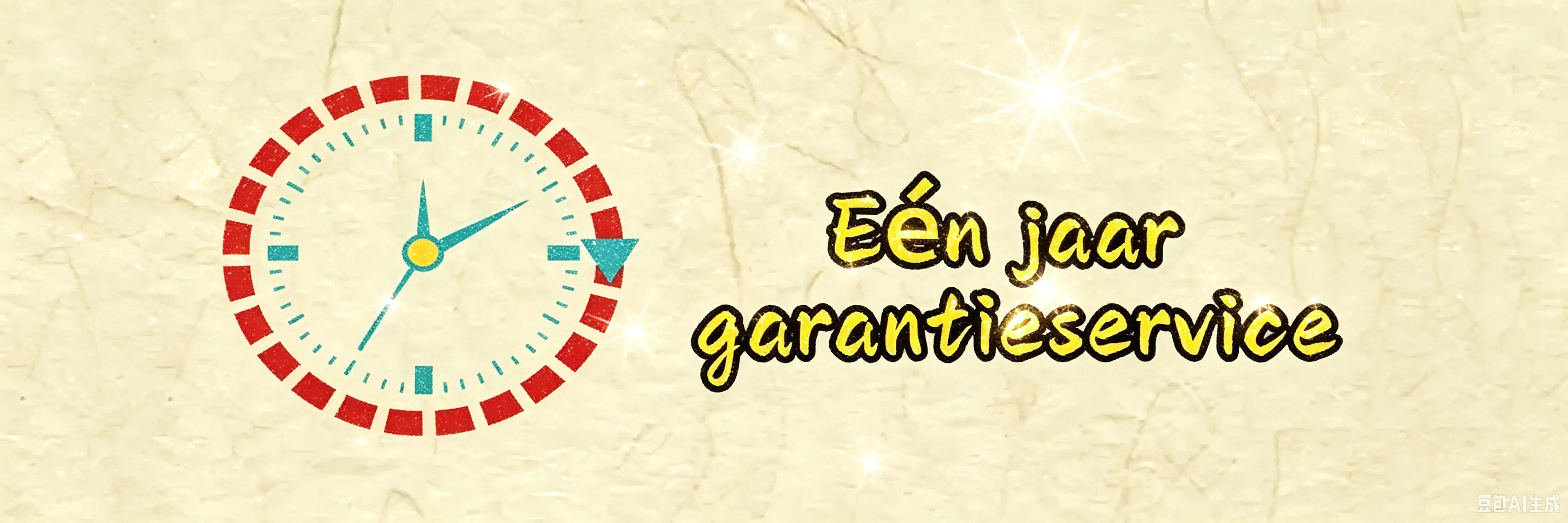 1 jaar garantie