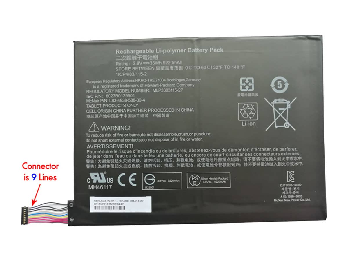 compatibile con MLP3383115 HP