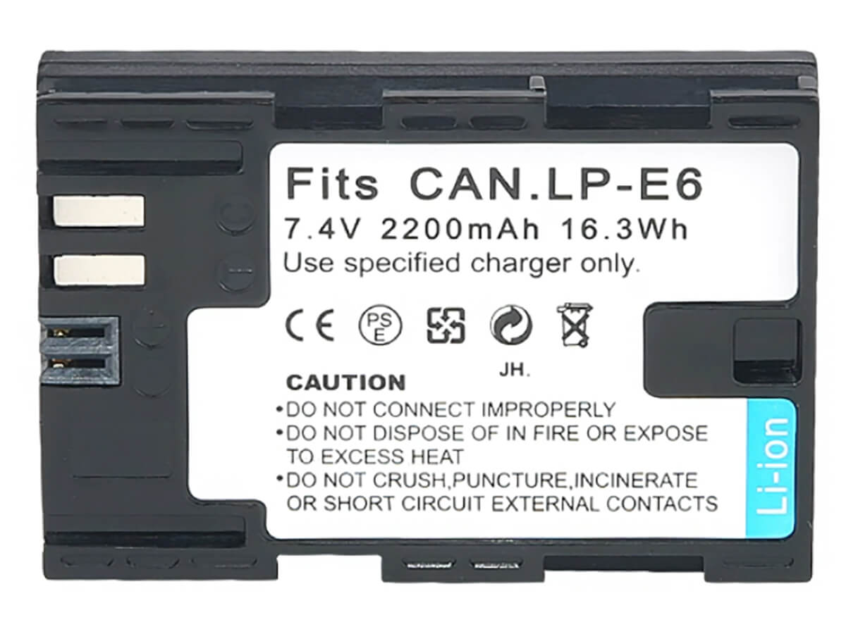 compatibile con LP-E6N CANON