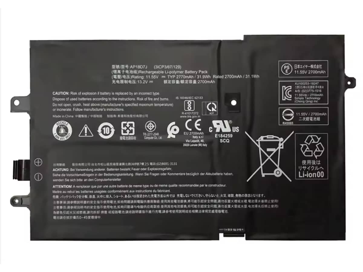 compatibile con Swift 7 SF714-52T-7736 ACER