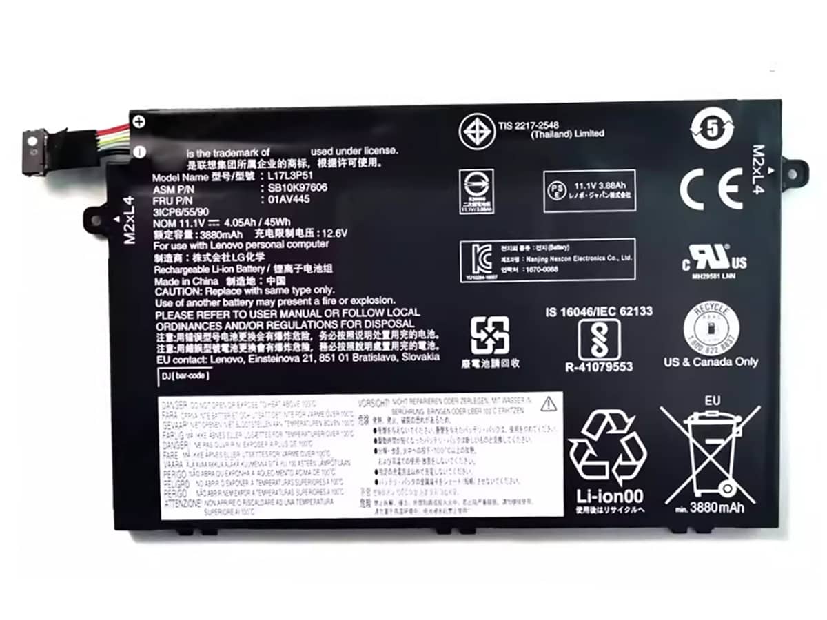 compatibile con ThinkPad E590-20NC0001ML LENOVO