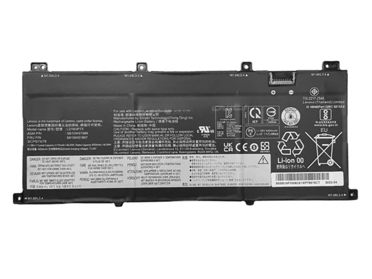 compatibile con ThinkPad X1 Fold 16 Gen 1 21ES001SID LENOVO