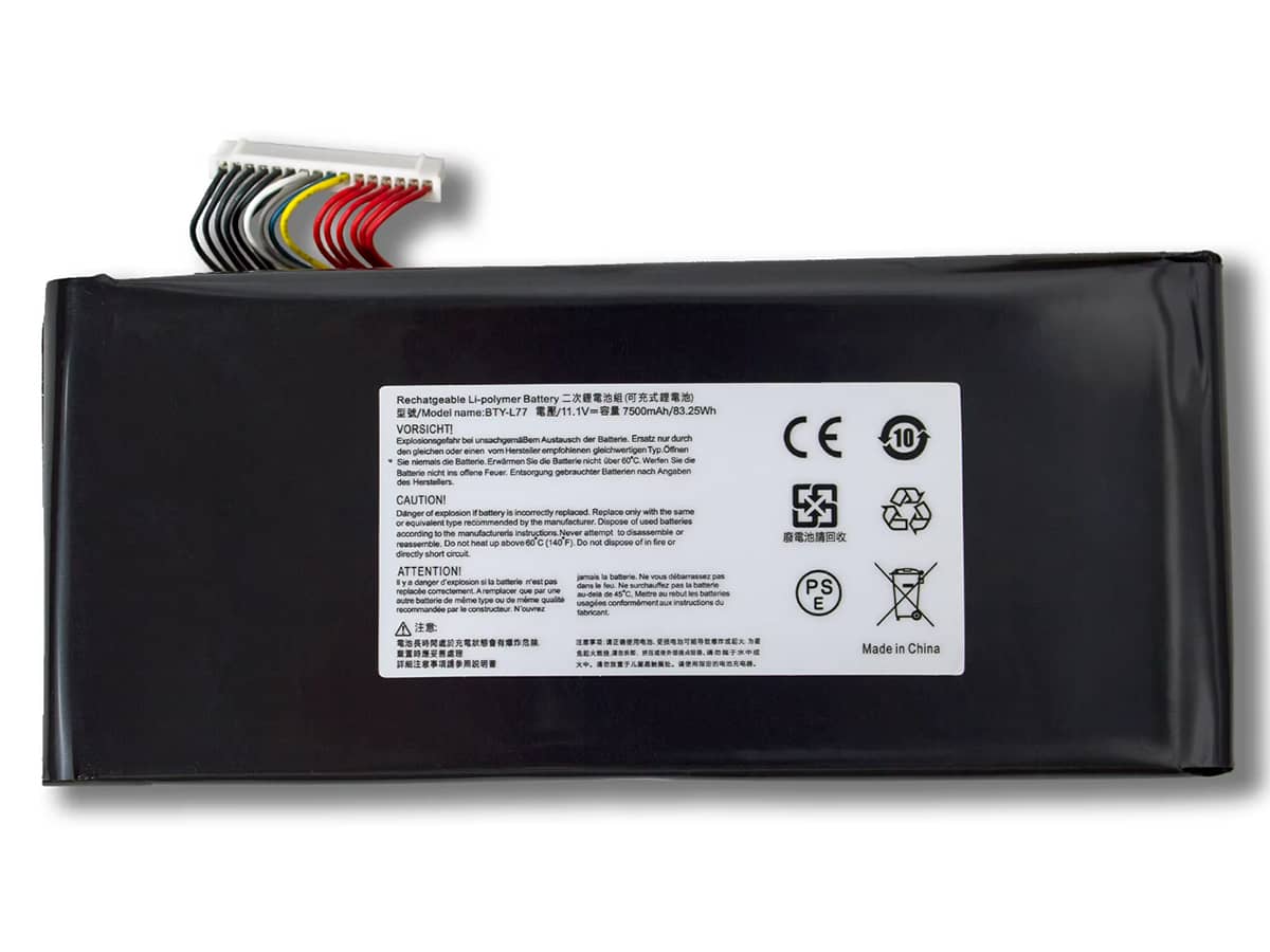 compatibile con WT72 2OM-1275 MSI