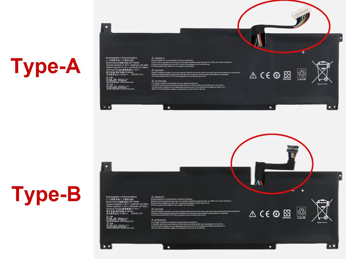 compatibile con Modern 14 C7M-072AU MSI